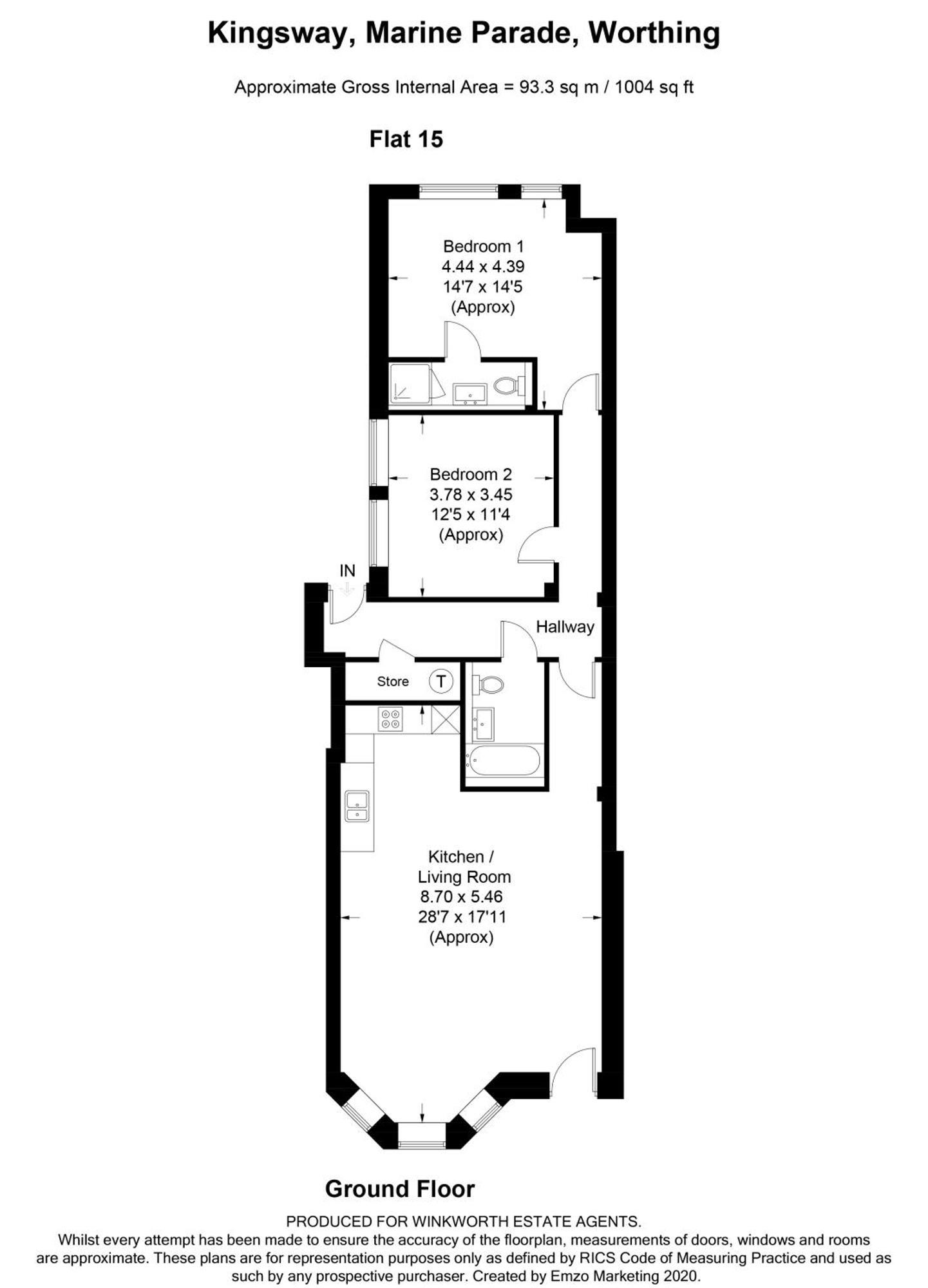 Stunning 2 Bed Apartment Sea Views And Parking رذينج المظهر الخارجي الصورة